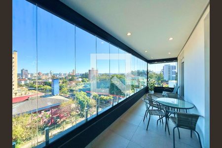 Sacada de apartamento à venda com 3 quartos, 139m² em Morro do Espelho, São Leopoldo