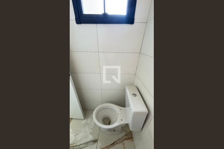 Banheiro da Suíte de apartamento à venda com 2 quartos, 78m² em Parque Erasmo Assunção, Santo André