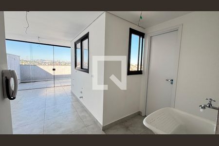Área de Serviço de apartamento à venda com 2 quartos, 78m² em Parque Erasmo Assunção, Santo André