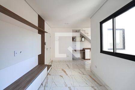 Sala de apartamento à venda com 2 quartos, 90m² em Parque Erasmo Assunção, Santo André