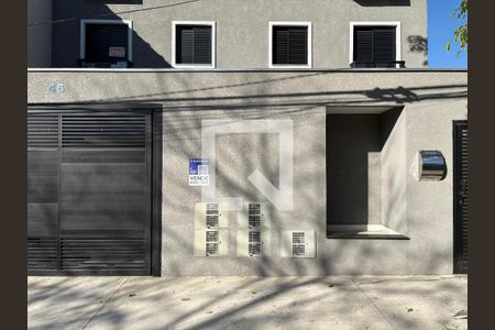 Fachada + Plaquinha  de apartamento à venda com 2 quartos, 90m² em Parque Erasmo Assunção, Santo André