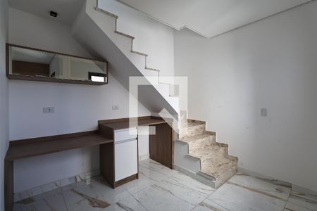 Sala de apartamento à venda com 2 quartos, 90m² em Parque Erasmo Assunção, Santo André