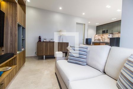 Sala de apartamento à venda com 2 quartos, 76m² em Tamboré, Barueri