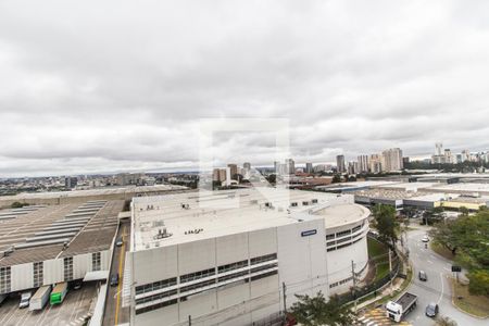 Vista da Sala de apartamento à venda com 2 quartos, 76m² em Tamboré, Barueri