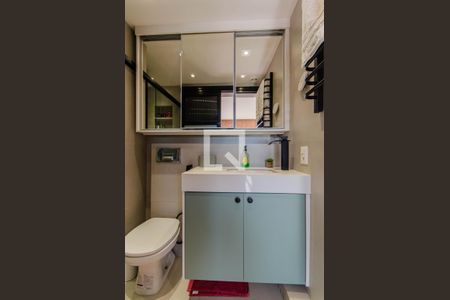 Banheiro de kitnet/studio à venda com 1 quarto, 36m² em Ipiranga, São Paulo