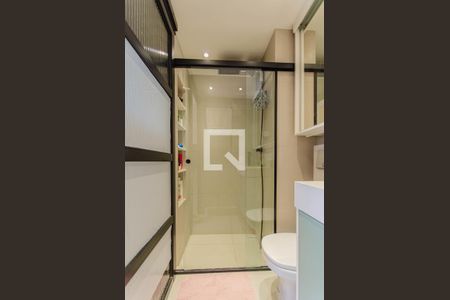 Banheiro de kitnet/studio à venda com 1 quarto, 36m² em Ipiranga, São Paulo