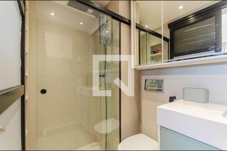 Banheiro de kitnet/studio à venda com 1 quarto, 36m² em Ipiranga, São Paulo