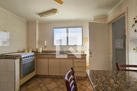 Cozinha de apartamento para alugar com 3 quartos, 138m² em Sítio Paecara (vicente de Carvalho), Guarujá