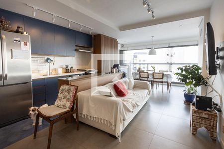 Sala de apartamento à venda com 2 quartos, 69m² em Vila Romana, São Paulo