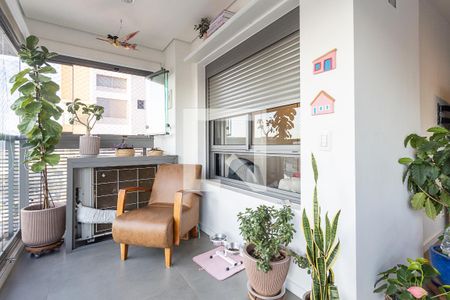 Varanda de apartamento à venda com 2 quartos, 69m² em Vila Romana, São Paulo