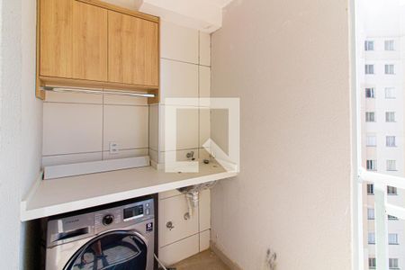 Varanda da Sala de apartamento para alugar com 2 quartos, 42m² em Várzea da Barra Funda, São Paulo