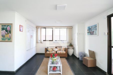 Hall de entrada de apartamento para alugar com 2 quartos, 60m² em Jardim A. Maria, Guarujá