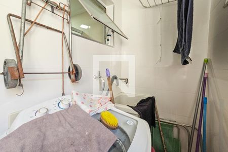 Área de serviço de apartamento para alugar com 2 quartos, 78m² em Balneario Cidade Atlantica, Guarujá