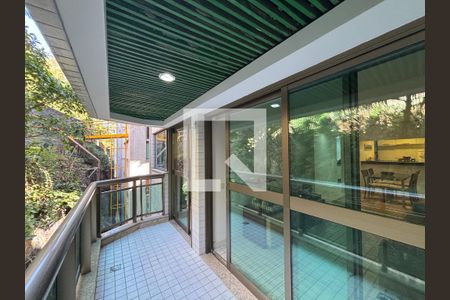 Varanda da Sala de apartamento à venda com 1 quarto, 55m² em Lagoa, Rio de Janeiro