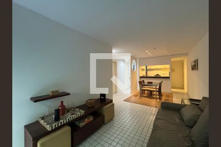 Sala de apartamento à venda com 1 quarto, 55m² em Lagoa, Rio de Janeiro