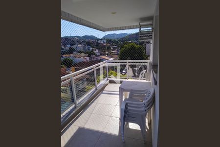 Varanda de apartamento à venda com 2 quartos, 85m² em Pechincha, Rio de Janeiro