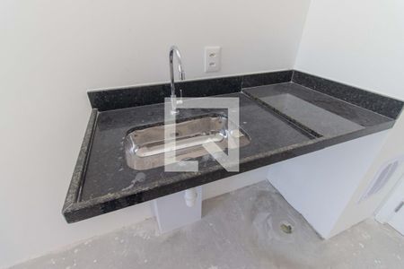 Cozinha de apartamento para alugar com 1 quarto, 27m² em Vila São José, São Paulo