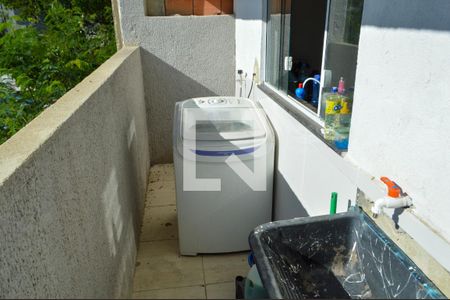 Área de Serviço de casa de condomínio à venda com 3 quartos, 80m² em Taquara, Rio de Janeiro