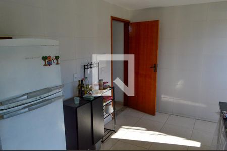 Cozinha de casa de condomínio à venda com 3 quartos, 80m² em Taquara, Rio de Janeiro