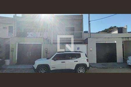 Fachada de casa de condomínio à venda com 3 quartos, 80m² em Taquara, Rio de Janeiro