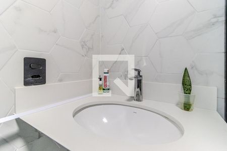 Banheiro Social de kitnet/studio à venda com 1 quarto, 23m² em Vila Buarque, São Paulo