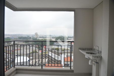 Varanda da Sala de apartamento à venda com 2 quartos, 83m² em Casa Branca, Santo André