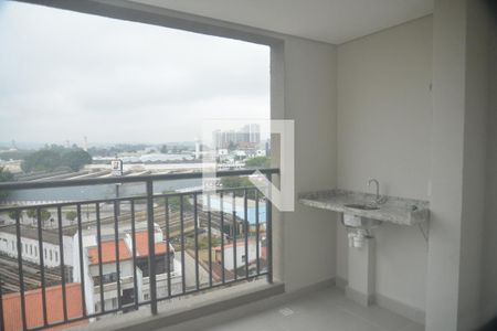 Varanda da Sala de apartamento à venda com 2 quartos, 83m² em Casa Branca, Santo André