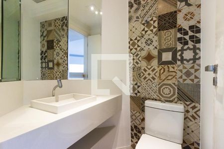 Lavabo de apartamento para alugar com 3 quartos, 110m² em Campo Belo, São Paulo