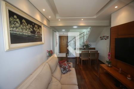 Sala de apartamento para alugar com 4 quartos, 213m² em Jardim America, Belo Horizonte