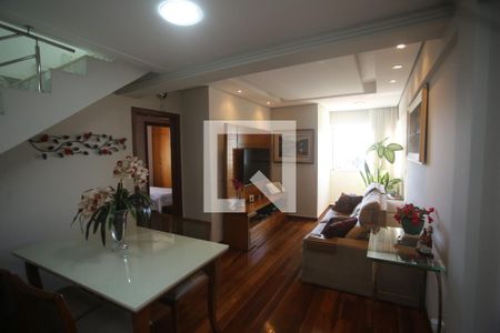 Sala de apartamento para alugar com 4 quartos, 213m² em Jardim America, Belo Horizonte