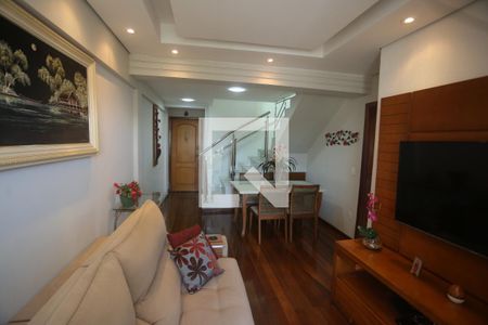 Sala de apartamento para alugar com 4 quartos, 213m² em Jardim America, Belo Horizonte