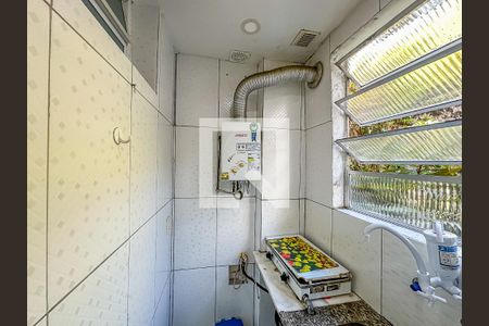 Cozinha de kitnet/studio para alugar com 1 quarto, 24m² em Santa Teresa, Rio de Janeiro