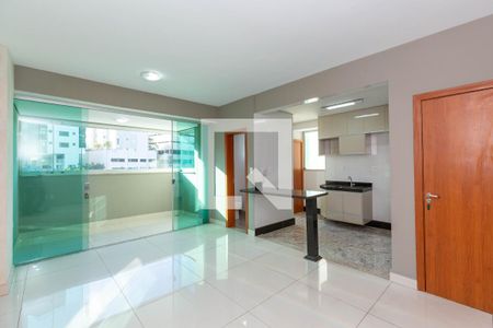 Sala de apartamento à venda com 2 quartos, 75m² em Buritis, Belo Horizonte