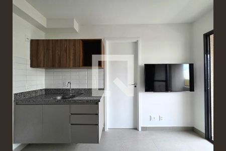 Sala/Cozinha de kitnet/studio à venda com 1 quarto, 26m² em Vila Olímpia, São Paulo