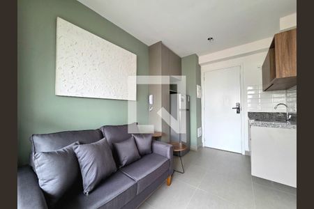 Sala/Cozinha de kitnet/studio à venda com 1 quarto, 26m² em Vila Olímpia, São Paulo