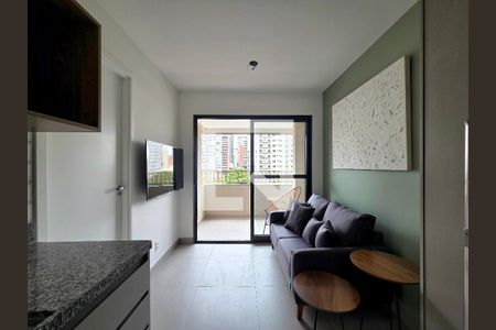 Sala/Cozinha de kitnet/studio à venda com 1 quarto, 26m² em Vila Olímpia, São Paulo