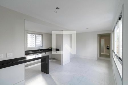 Sala de apartamento à venda com 2 quartos, 69m² em Santo Agostinho, Belo Horizonte