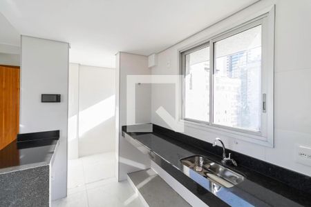 Cozinha de apartamento à venda com 2 quartos, 69m² em Santo Agostinho, Belo Horizonte