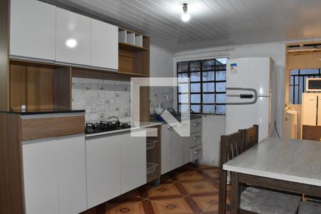 Cozinha de casa para alugar com 2 quartos, 70m² em Jardim Claudia, Pinhais