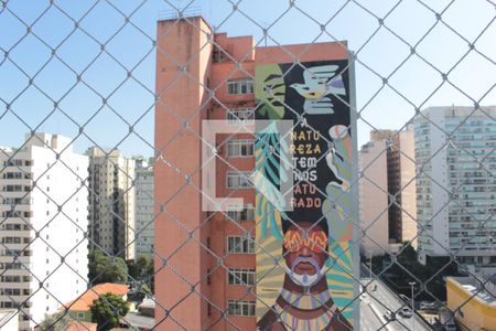 Sacada - Vista  de apartamento à venda com 3 quartos, 103m² em Santa Cecilia, São Paulo