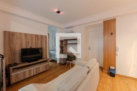 Sala de apartamento à venda com 1 quarto, 40m² em Consolação, São Paulo