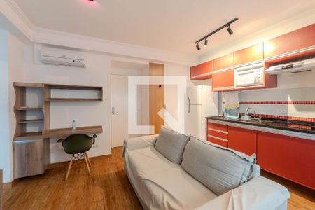 Sala de apartamento à venda com 1 quarto, 40m² em Consolação, São Paulo