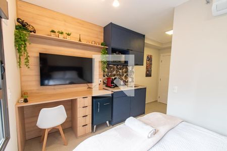 Sala/quarto de kitnet/studio para alugar com 1 quarto, 25m² em Alto do Ipiranga, São Paulo