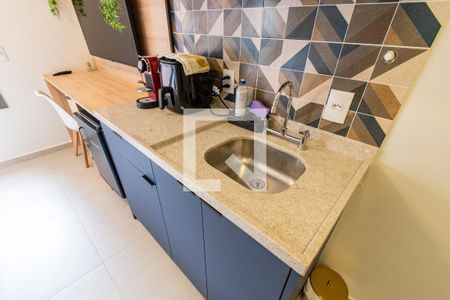 Cozinha de kitnet/studio para alugar com 1 quarto, 25m² em Alto do Ipiranga, São Paulo