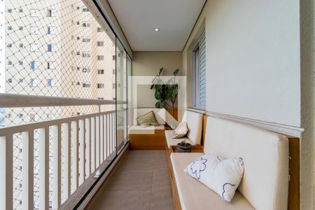 Varanda da Sala de apartamento para alugar com 2 quartos, 95m² em Vila Sonia, São Paulo