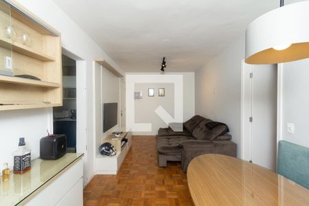 Sala de apartamento à venda com 2 quartos, 62m² em Indianópolis, São Paulo