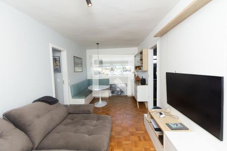 Sala de apartamento à venda com 2 quartos, 62m² em Indianópolis, São Paulo