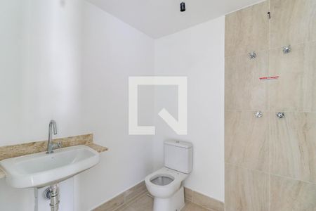 Banheiro de kitnet/studio à venda com 1 quarto, 25m² em Santo Amaro, São Paulo