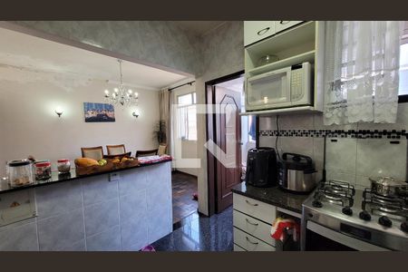 Cozinha de apartamento à venda com 3 quartos, 118m² em Brasiléia, Betim