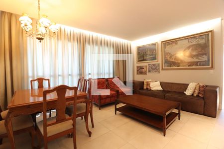 Sala de apartamento para alugar com 3 quartos, 100m² em Tabajaras, Uberlândia